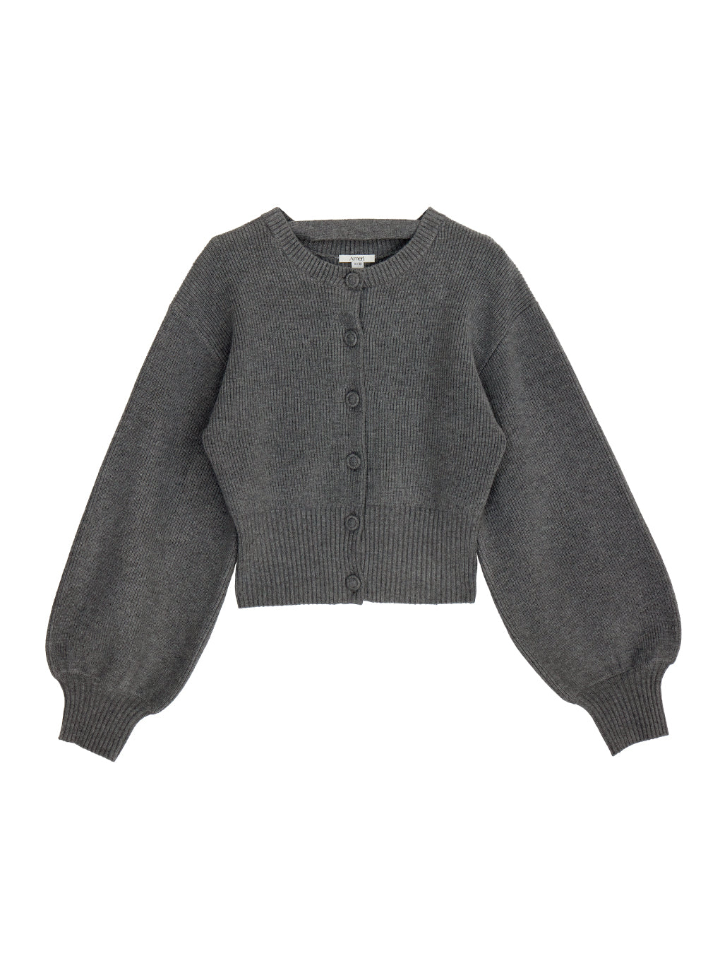 SOLID KNIT CARDIGAN WITH SKIRT