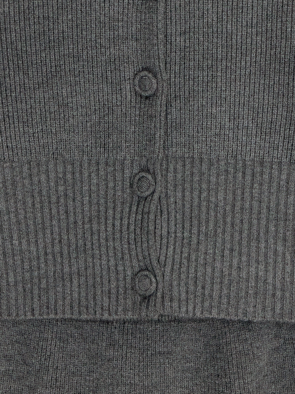 SOLID KNIT CARDIGAN WITH SKIRT