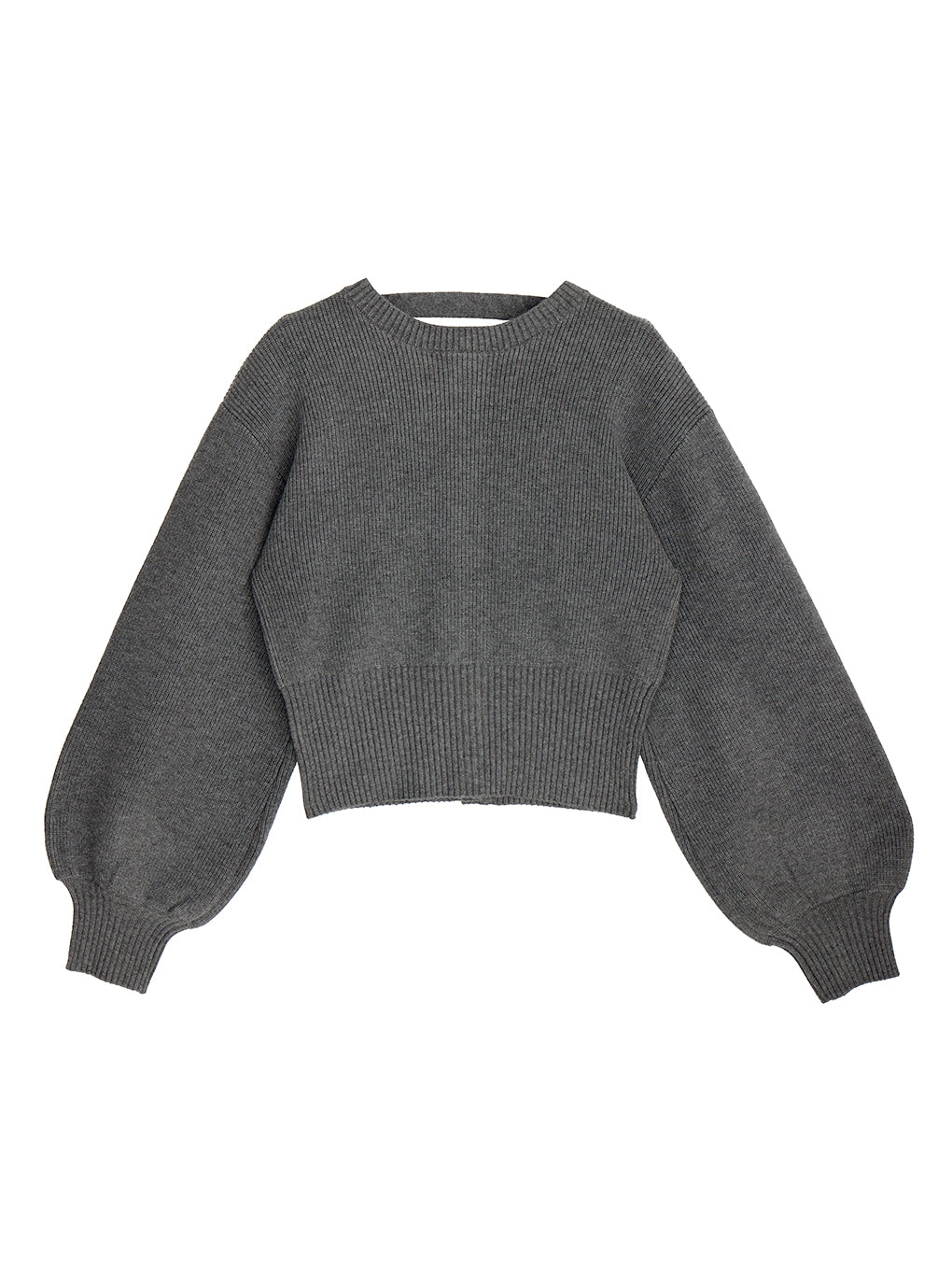 SOLID KNIT CARDIGAN WITH SKIRT
