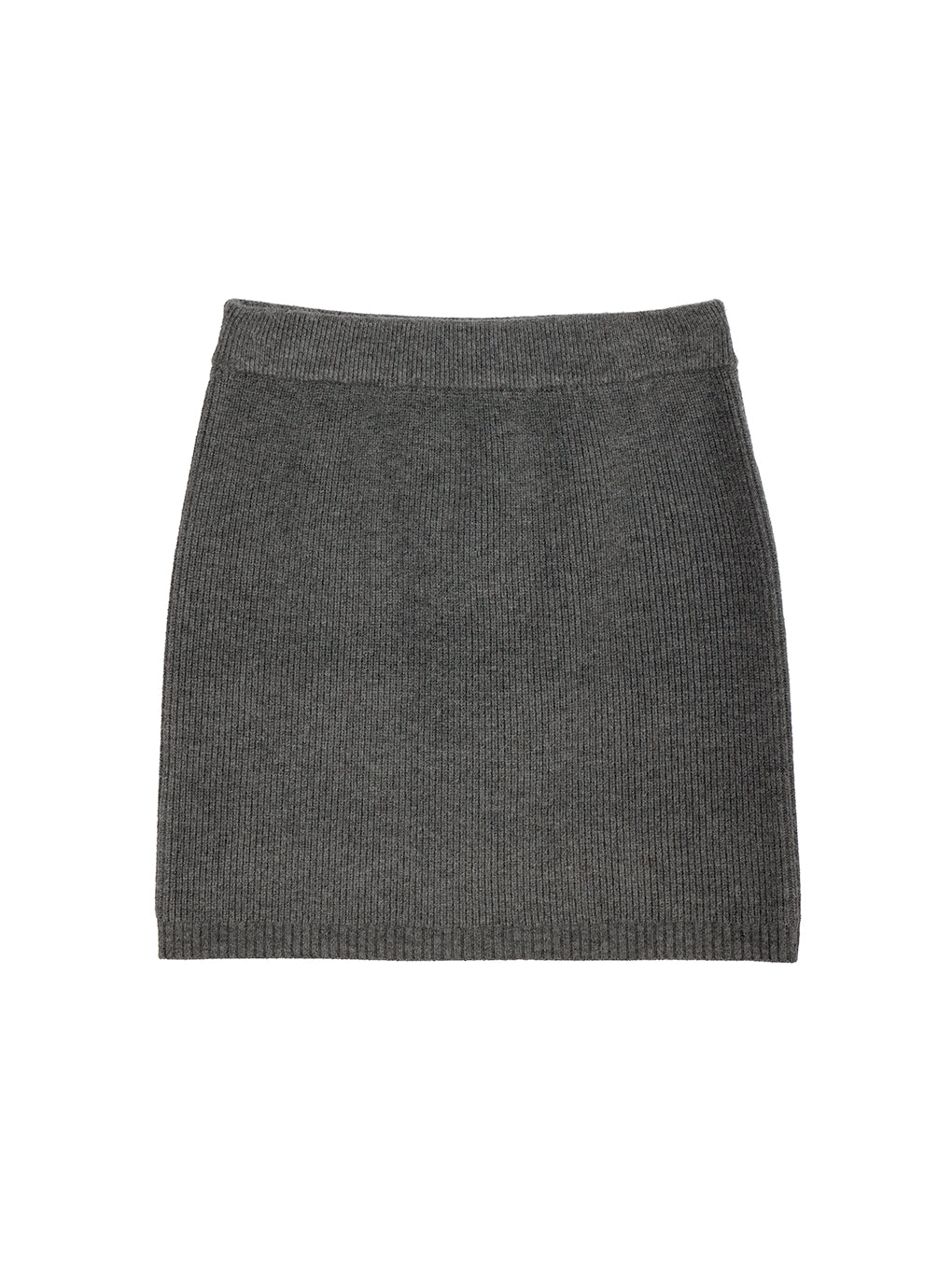 SOLID KNIT CARDIGAN WITH SKIRT