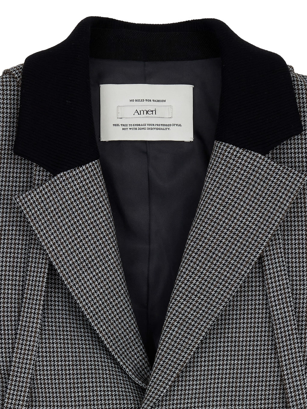 BONBOM×Ameri HOUNDSTOOTH GARTER JACKET