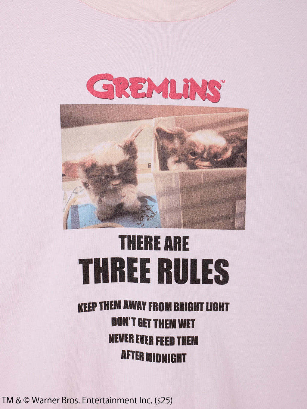GREMLINS PHOTO PRINT LONG SLEEVE TOP