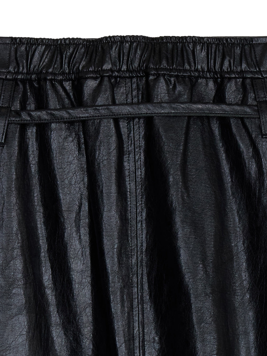 WAIST DESIGN BELT SEMI FLARE SKIRT
