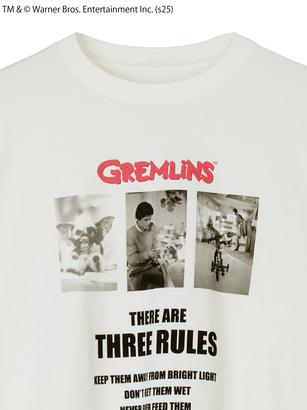 GREMLINS PHOTO PRINT LONG SLEEVE TOP