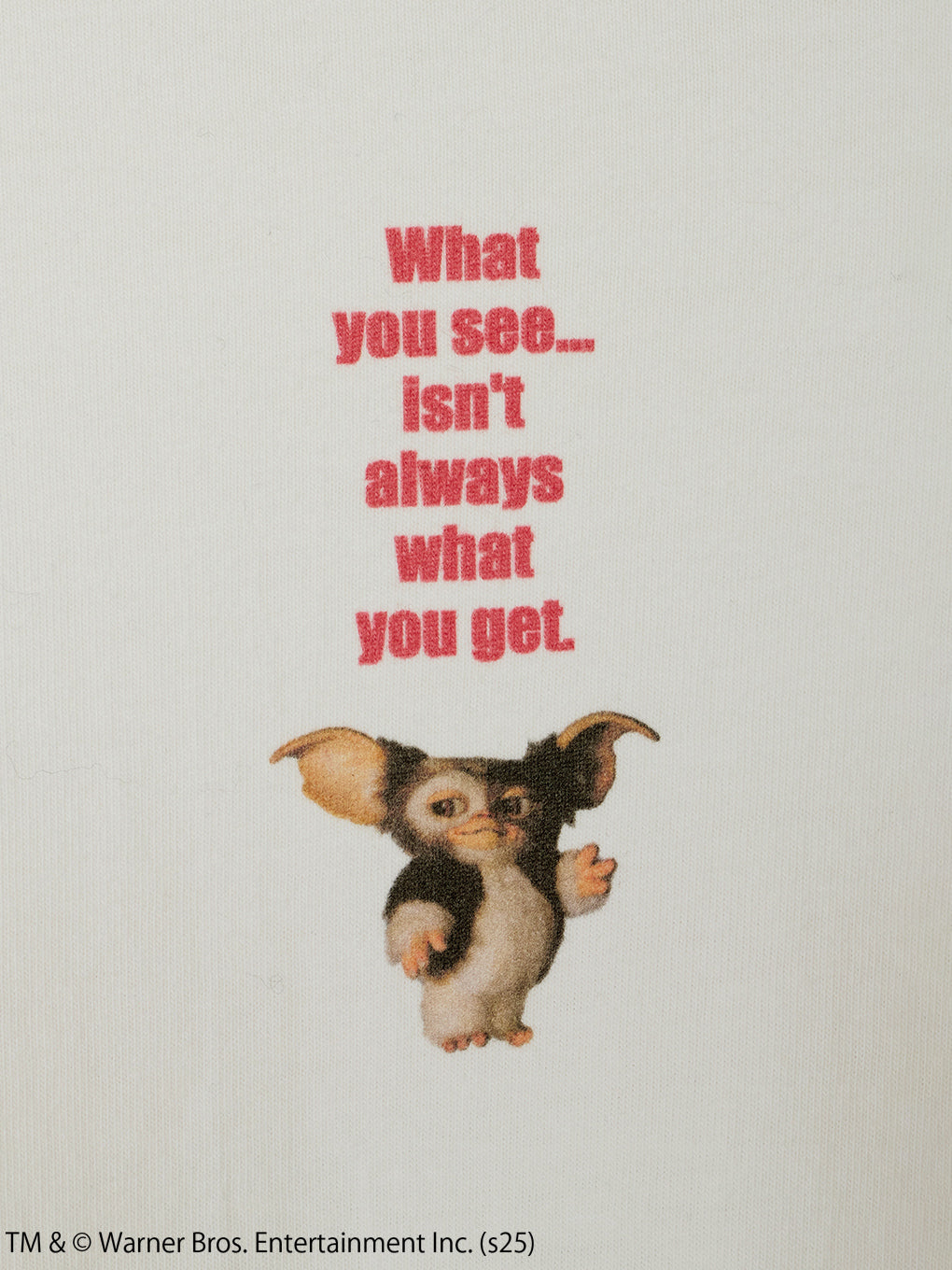 GREMLINS PHOTO PRINT LONG SLEEVE TOP