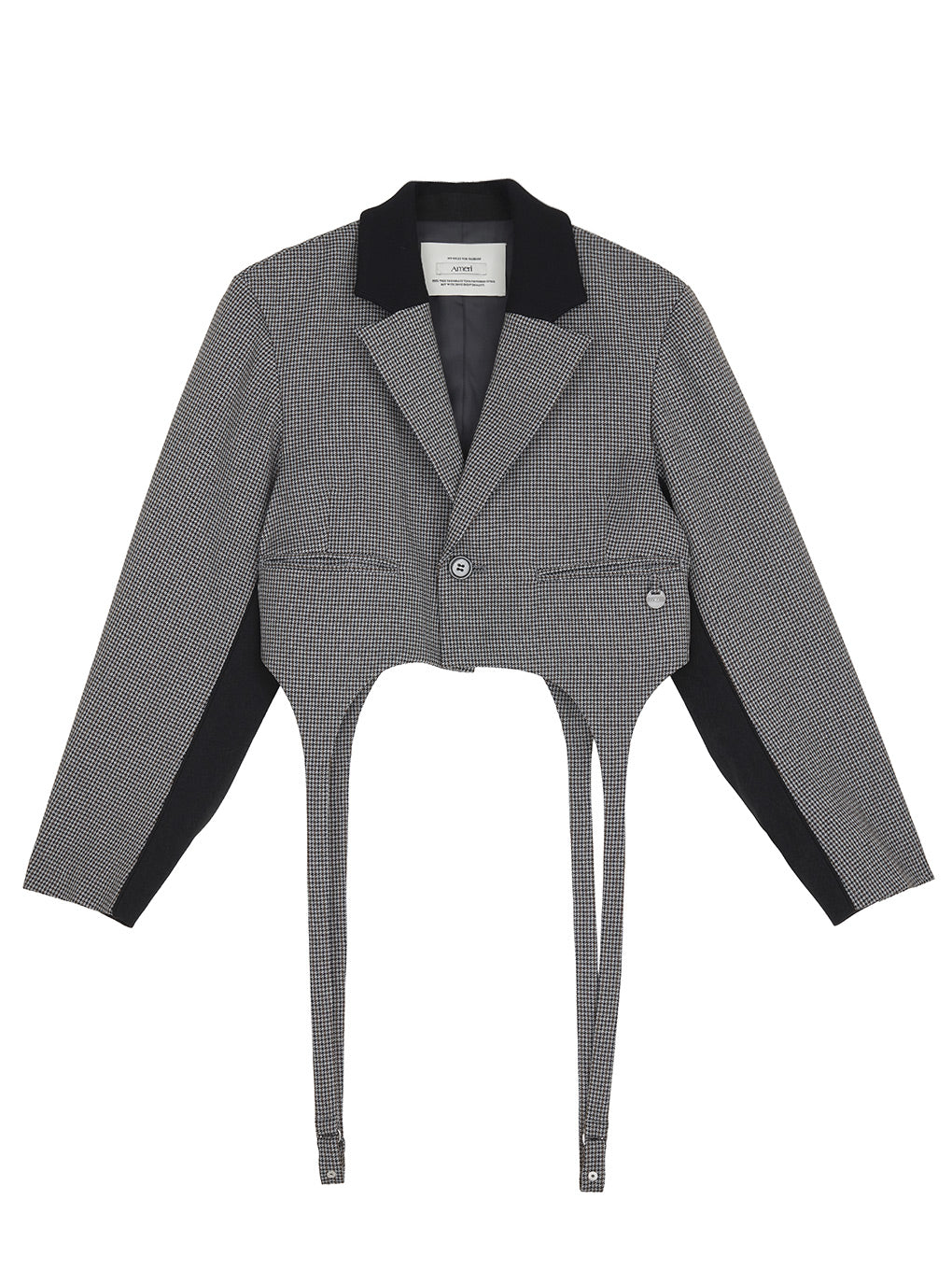 BONBOM×Ameri HOUNDSTOOTH GARTER JACKET