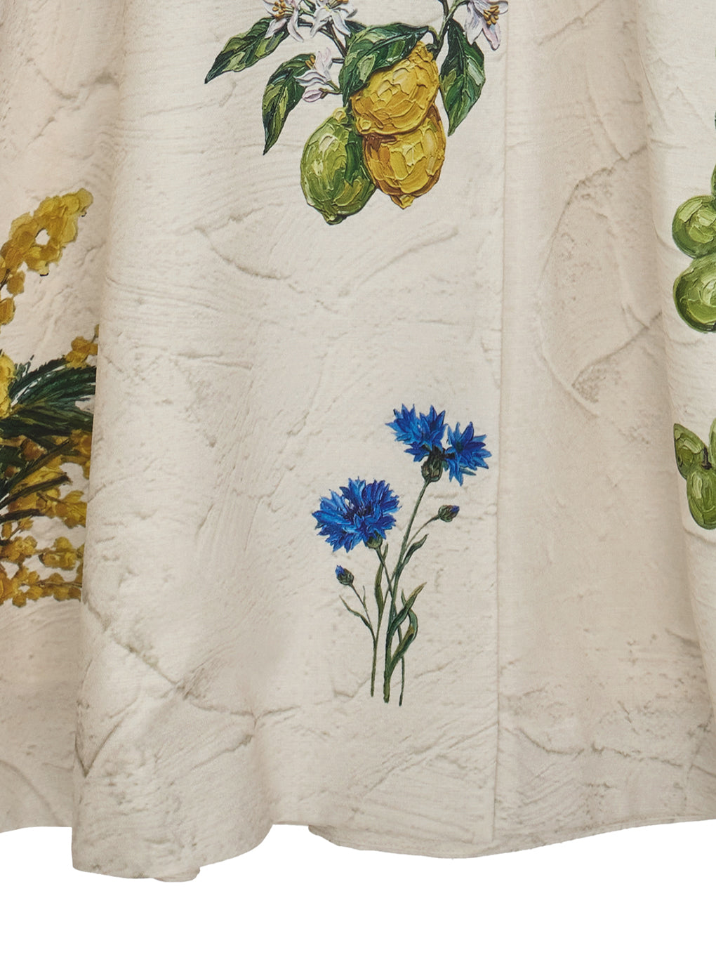 FRENCH MOTIF OIL PAINT DRESS