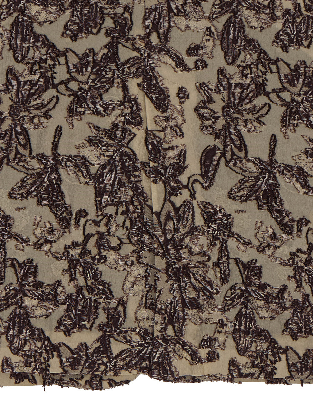 CROPPED CUT JACQUARD JACKET