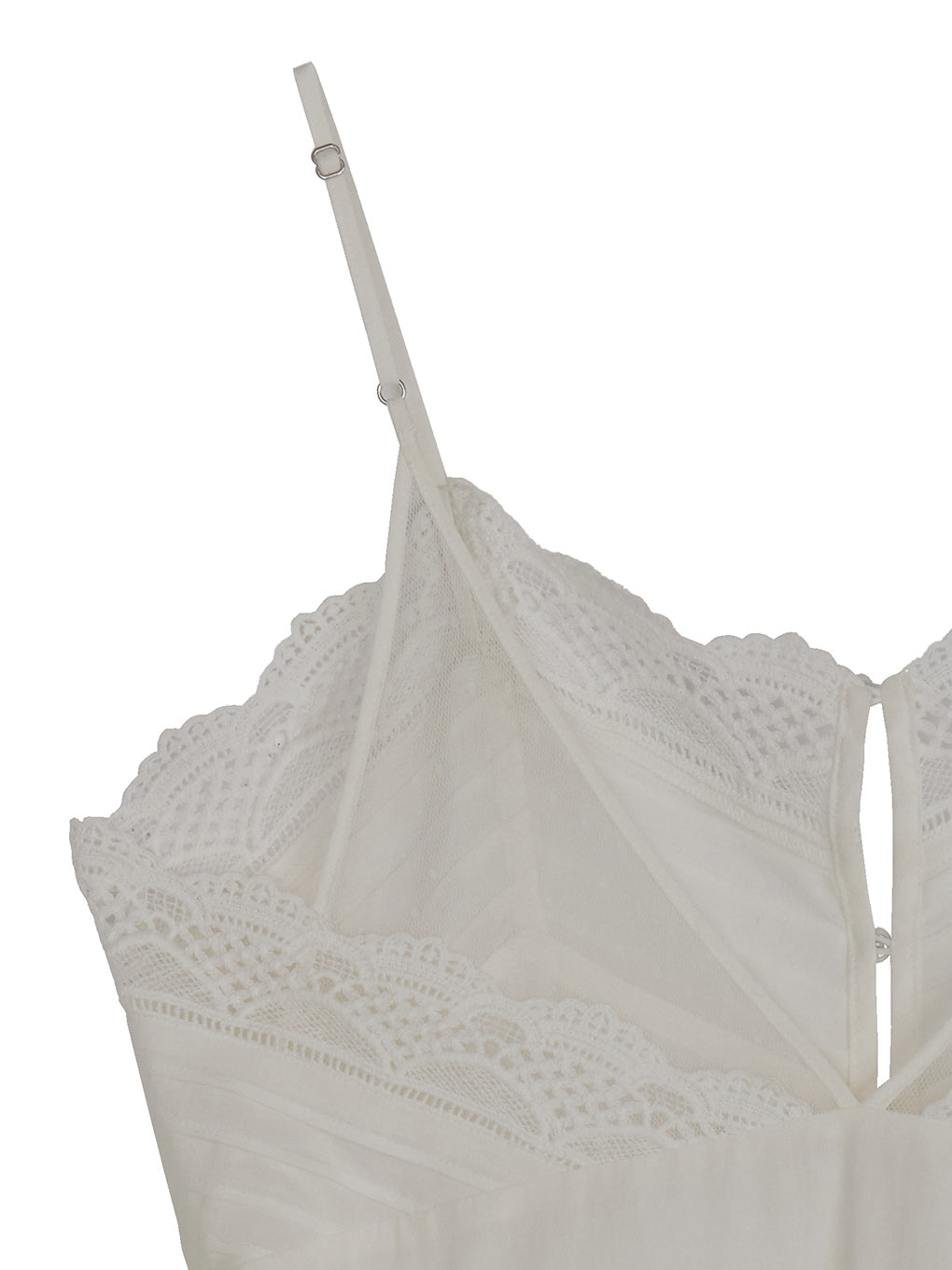 LACE MIX TUNIC CAMISOLE TOP