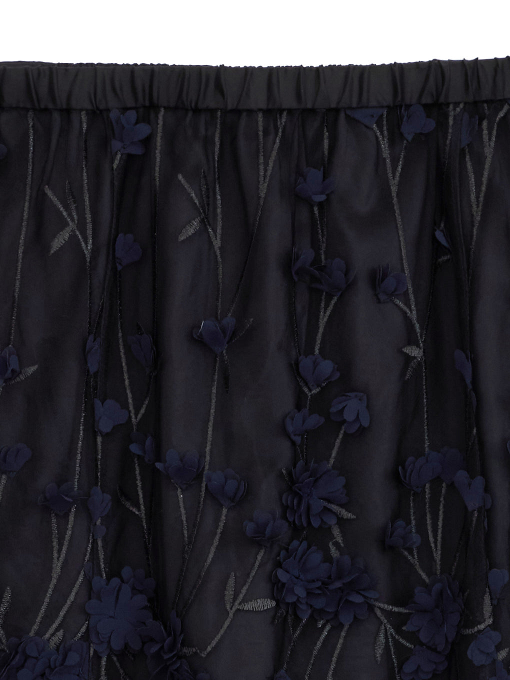 3D FLOWER LAYERED SKIRT