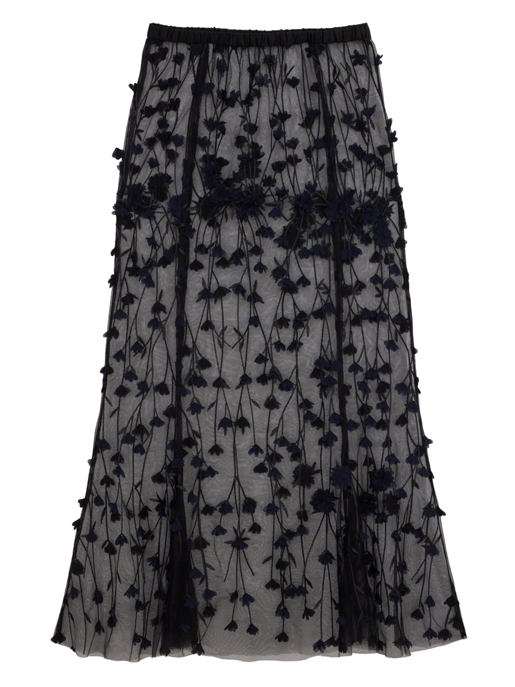 3D FLOWER LAYERED SKIRT