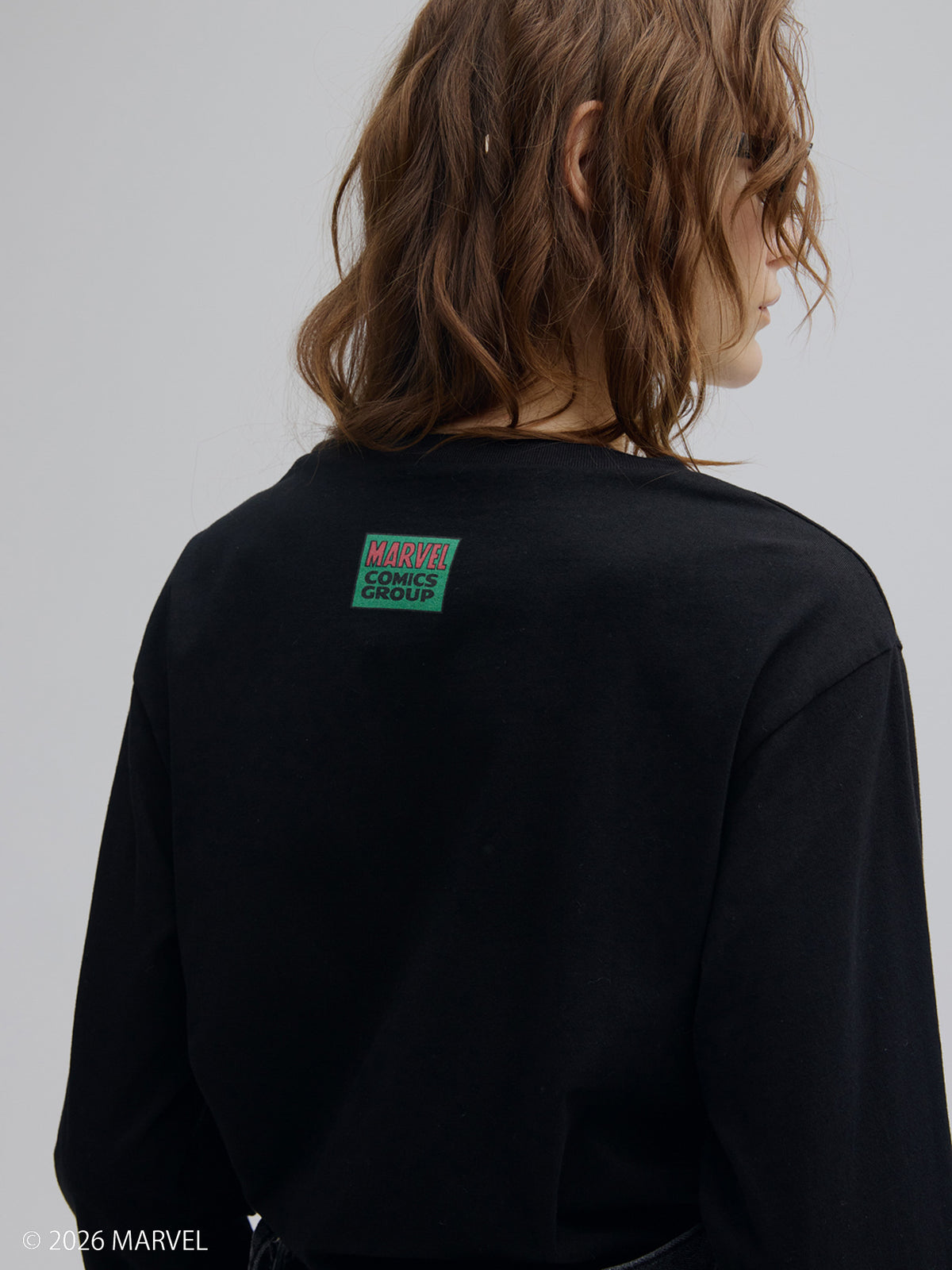 MARVEL COMIC JUST L/S TOP