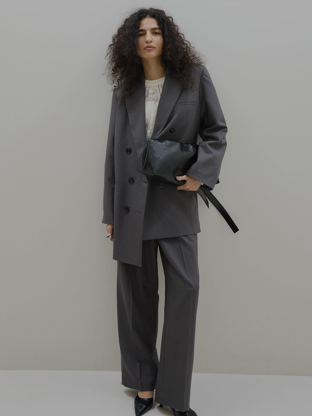 UND CORD DETAIL STRAIGHT PANTS