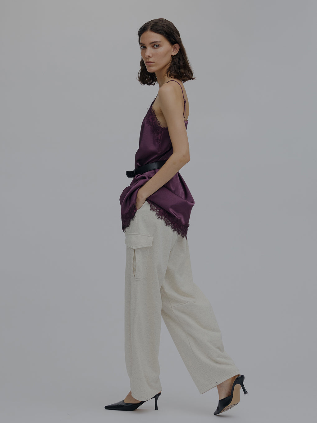 MINIMAL MILITARY SWEAT PANTS