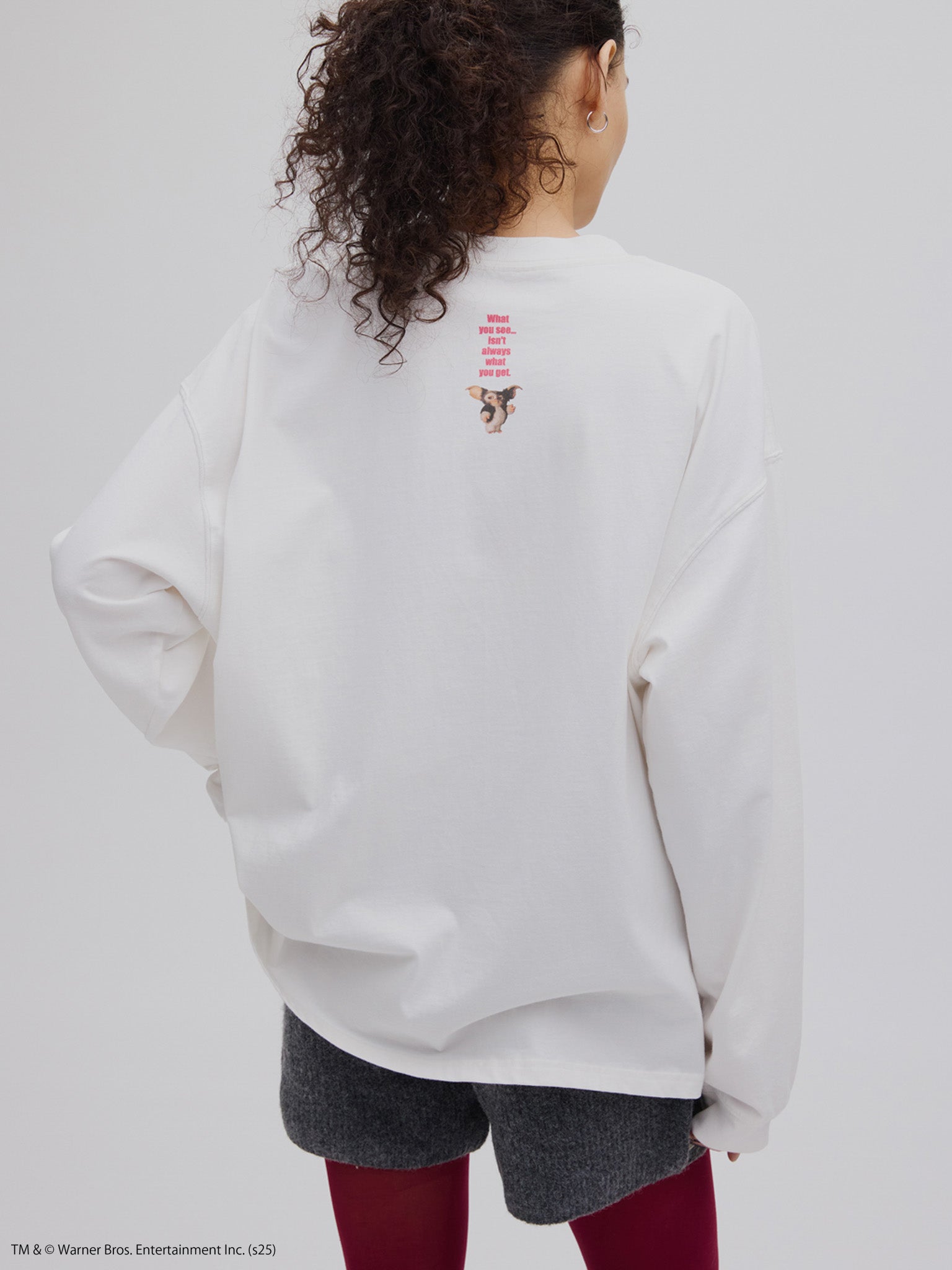 GREMLINS PHOTO PRINT LONG SLEEVE TOP