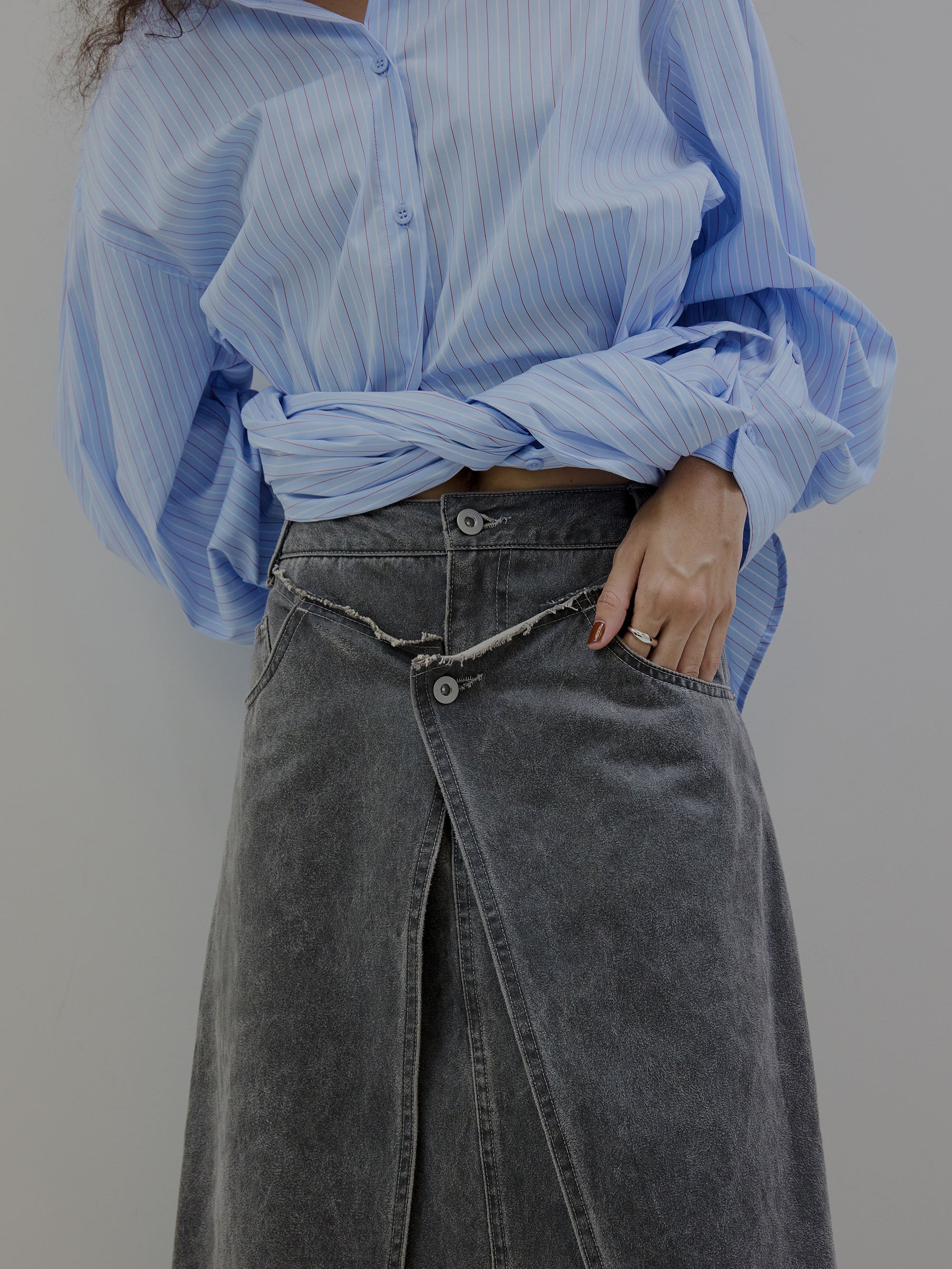 DOUBLE LAYER DESIGN SHIRT