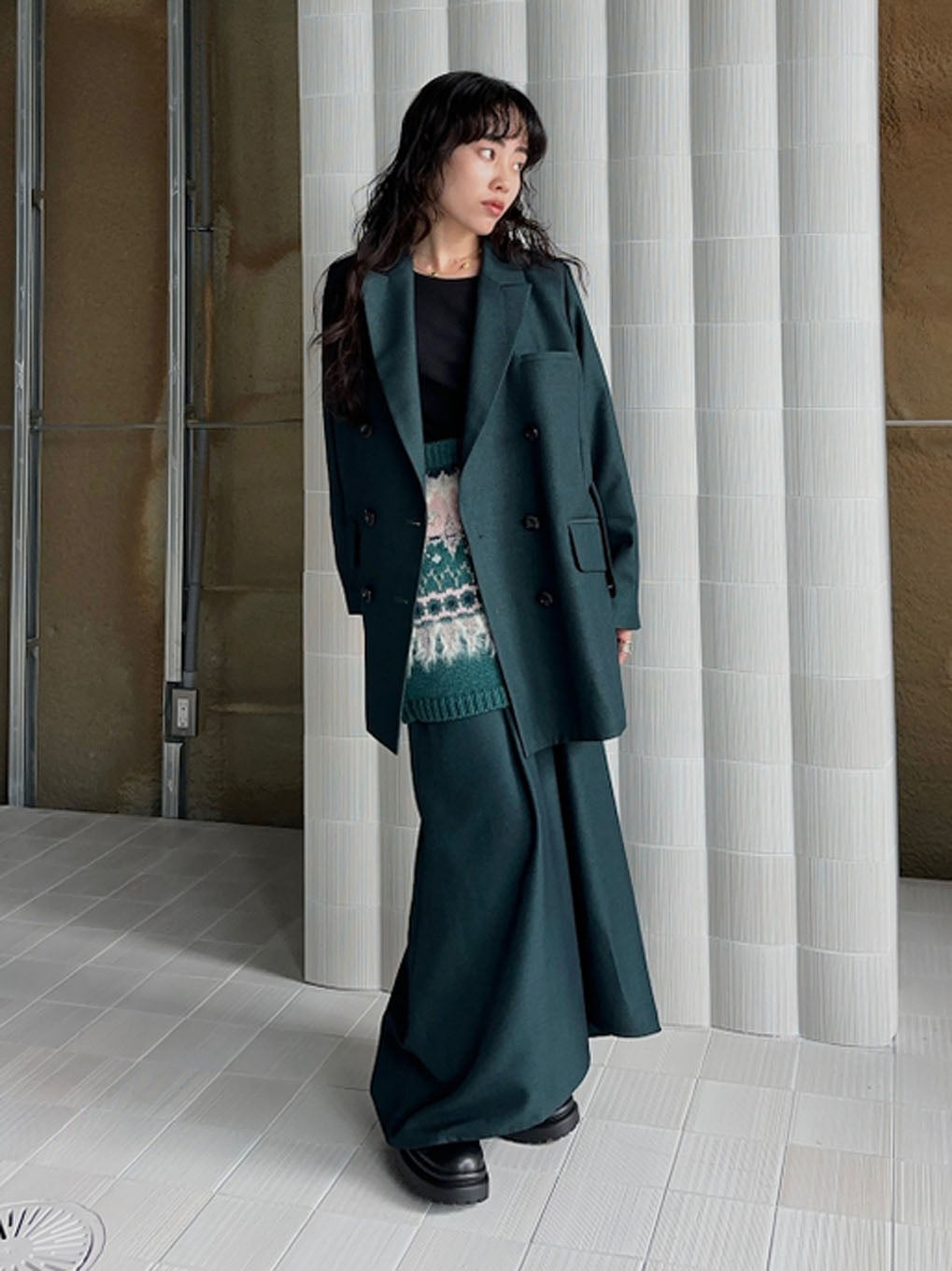 UND LADY NORDIC KNIT SKIRT