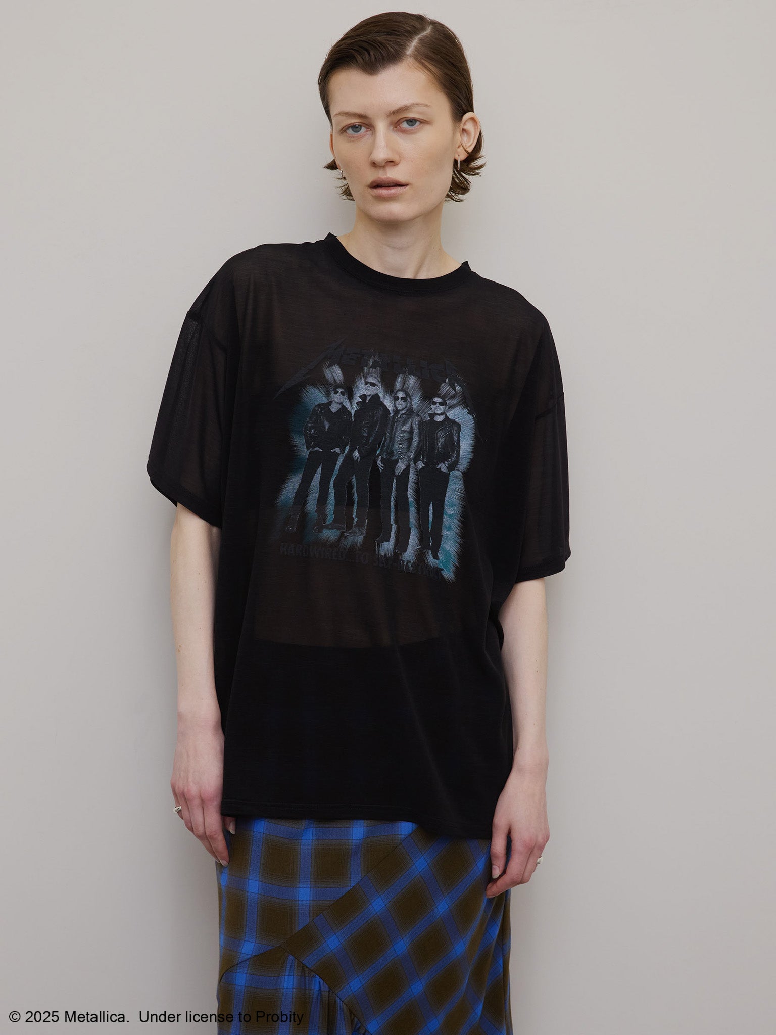 MEDI METALLICA SHEER TEE