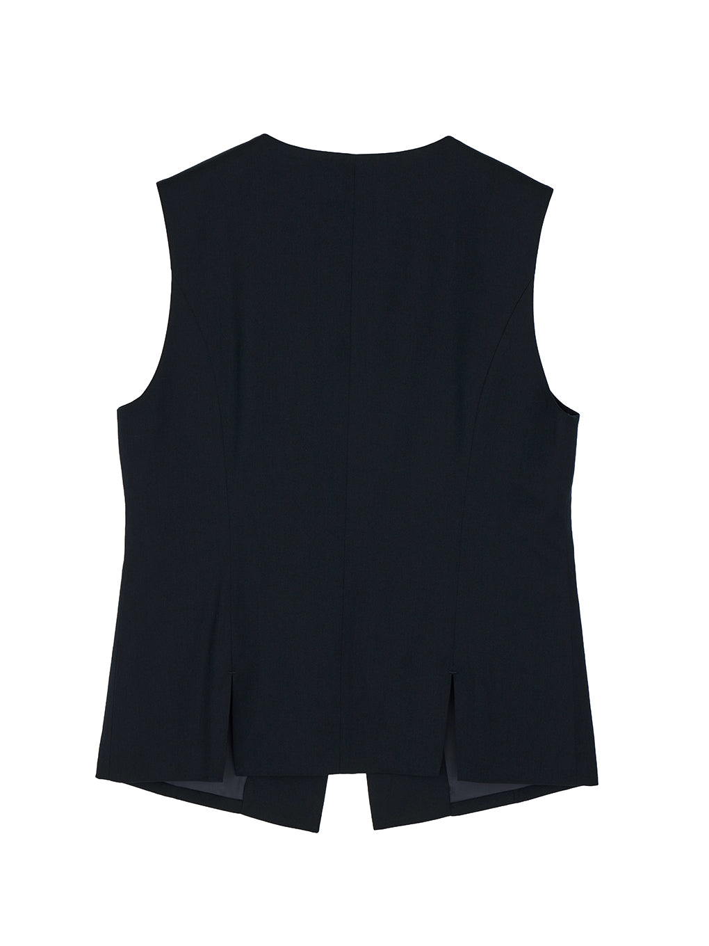 2WAY CREW NECK LACE TAKE OFF VEST