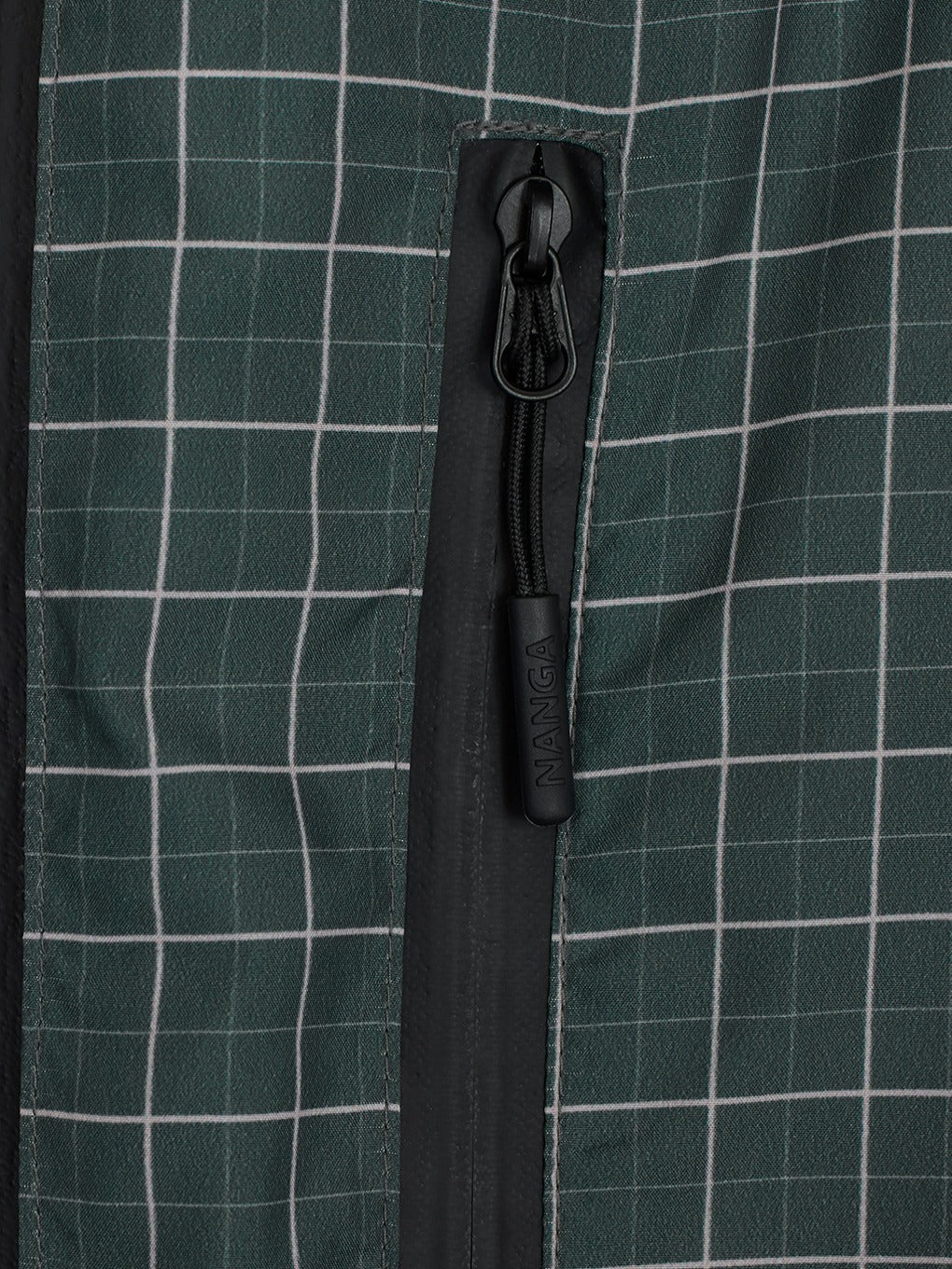 NANGA × Ameri POCKET CHECK DOWN COAT
