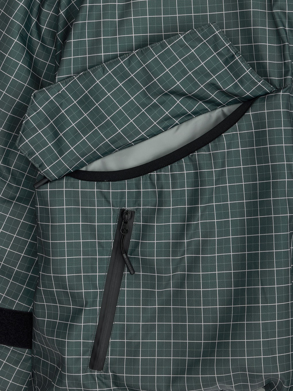NANGA × Ameri POCKET CHECK DOWN COAT