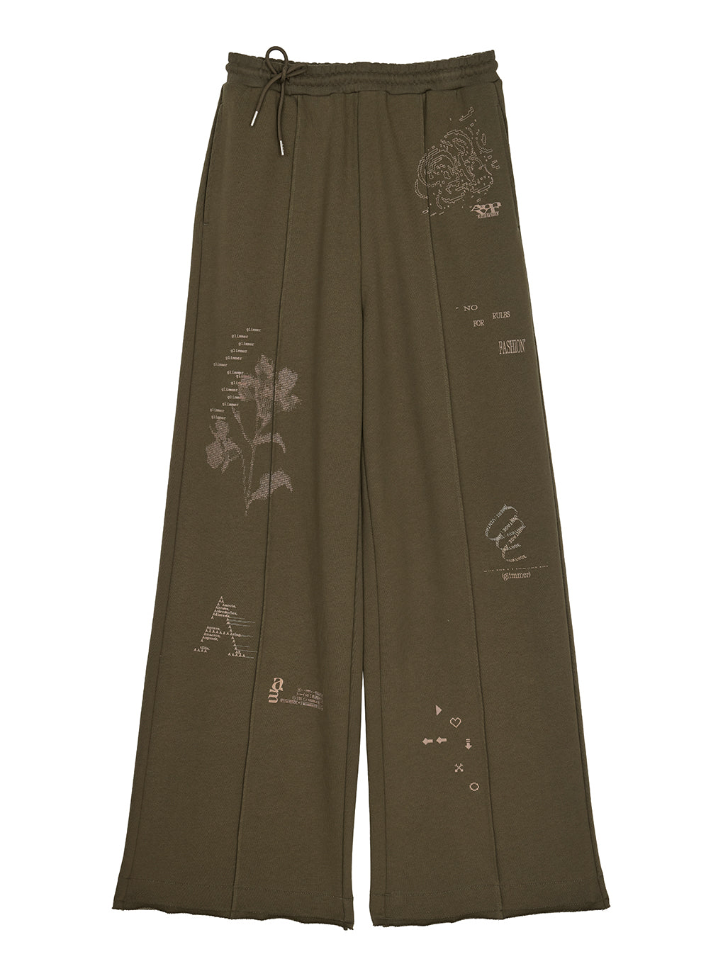 GRAPHIC ART SWEAT PANTS