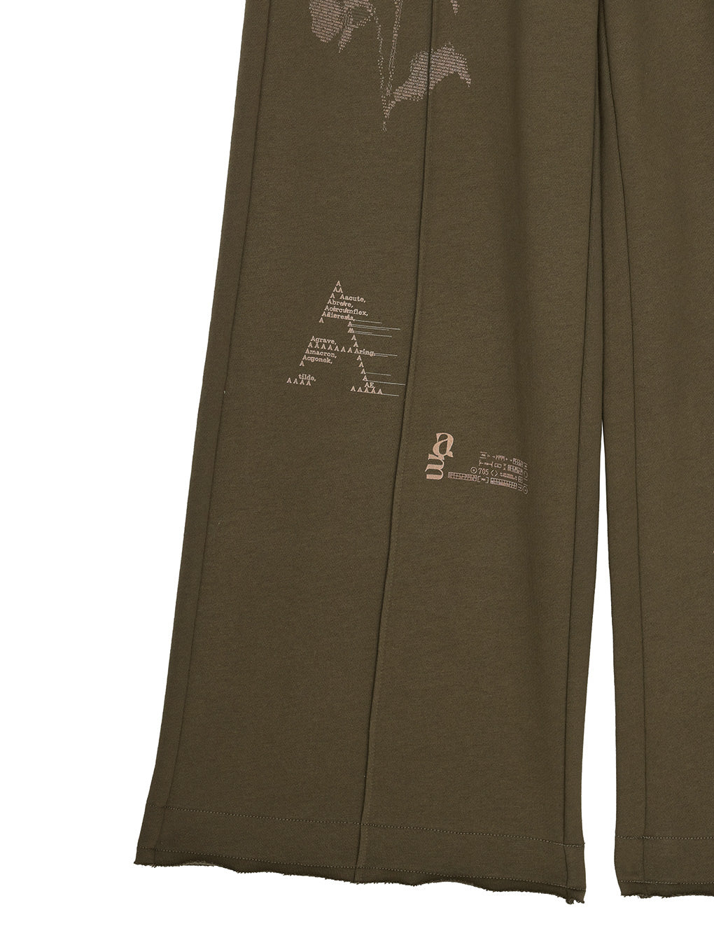 GRAPHIC ART SWEAT PANTS