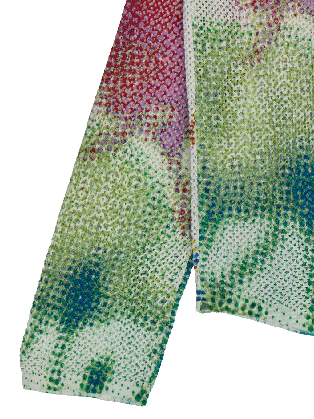 LOW RESOLUTION FLOWER KNIT TOP