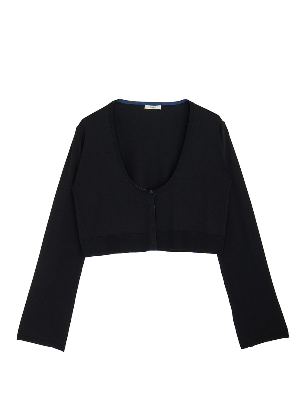 LOW BASIC SHORT KNIT CARDIGAN