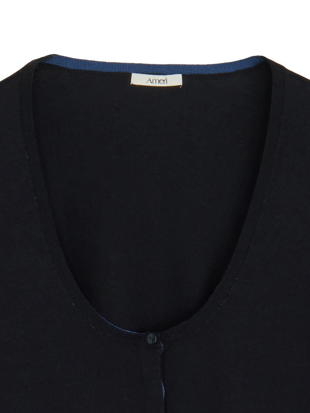 LOW BASIC SHORT KNIT CARDIGAN