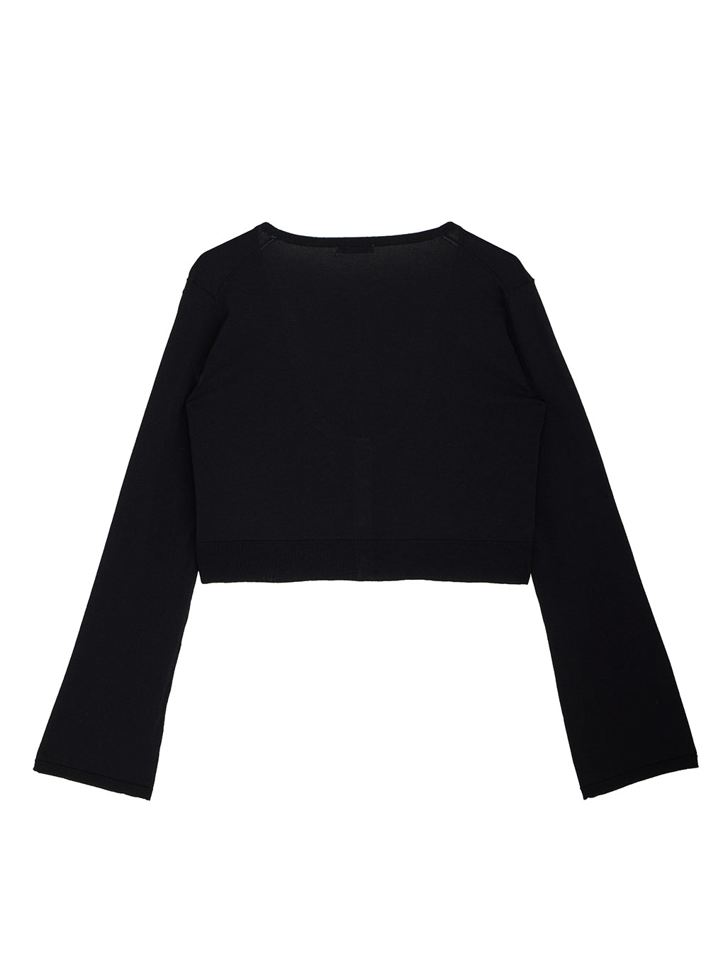 LOW BASIC SHORT KNIT CARDIGAN