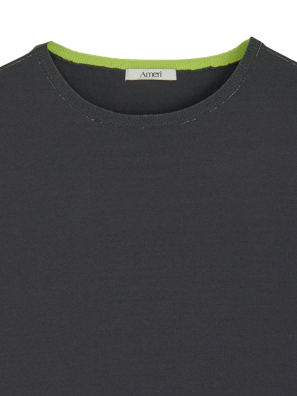 LOW BASIC LONG SLEEVE KNIT TOP