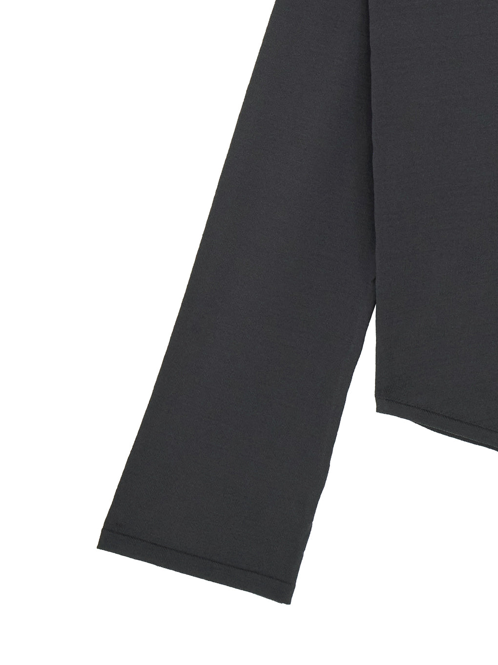 LOW BASIC LONG SLEEVE KNIT TOP