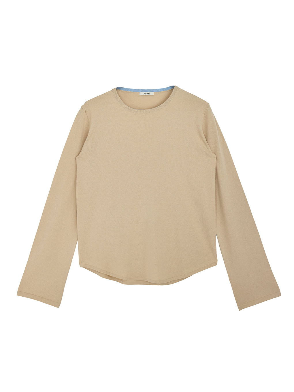LOW BASIC LONG SLEEVE KNIT TOP