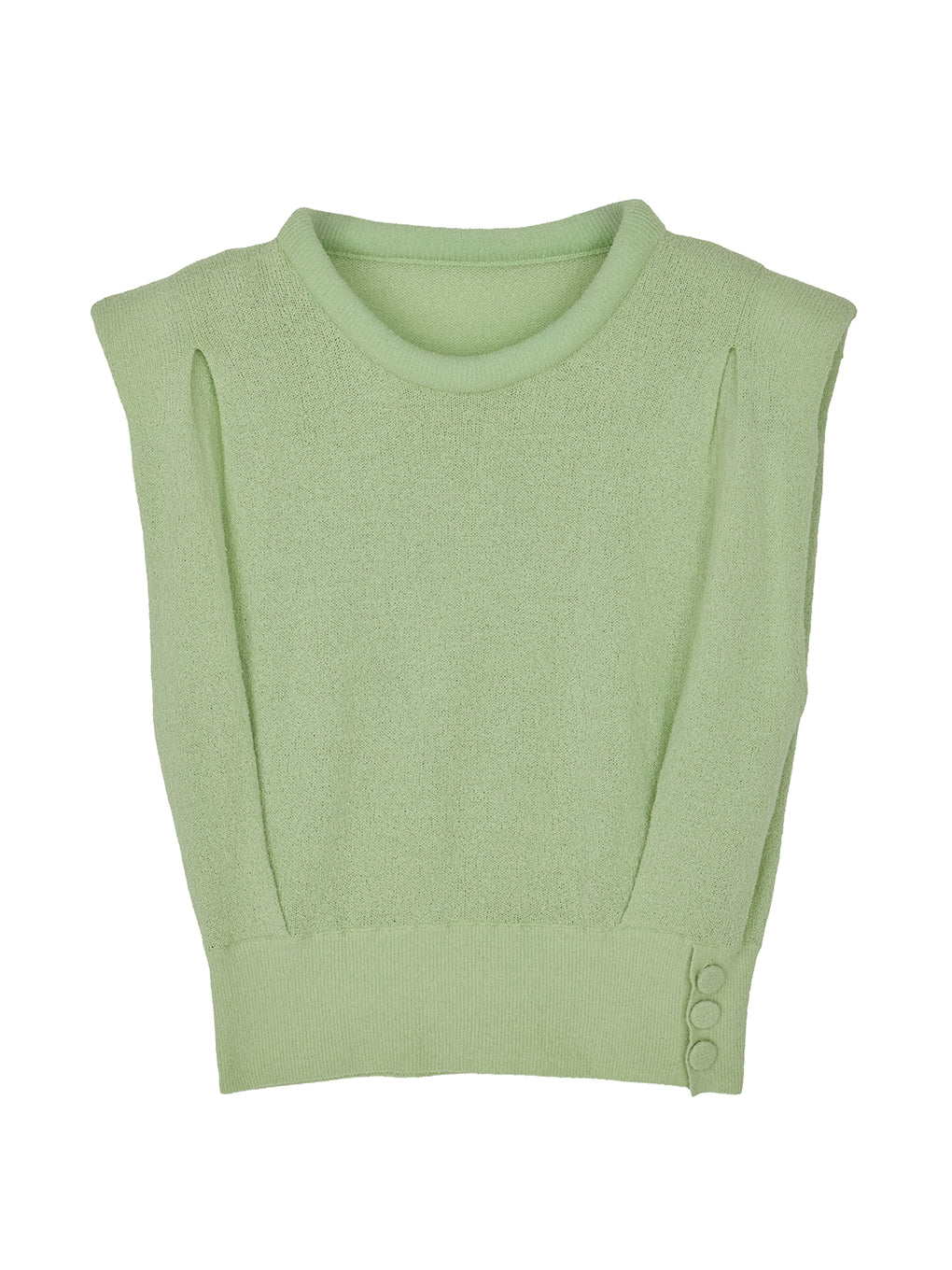 MARSHMALLOW NECK KNIT TOP