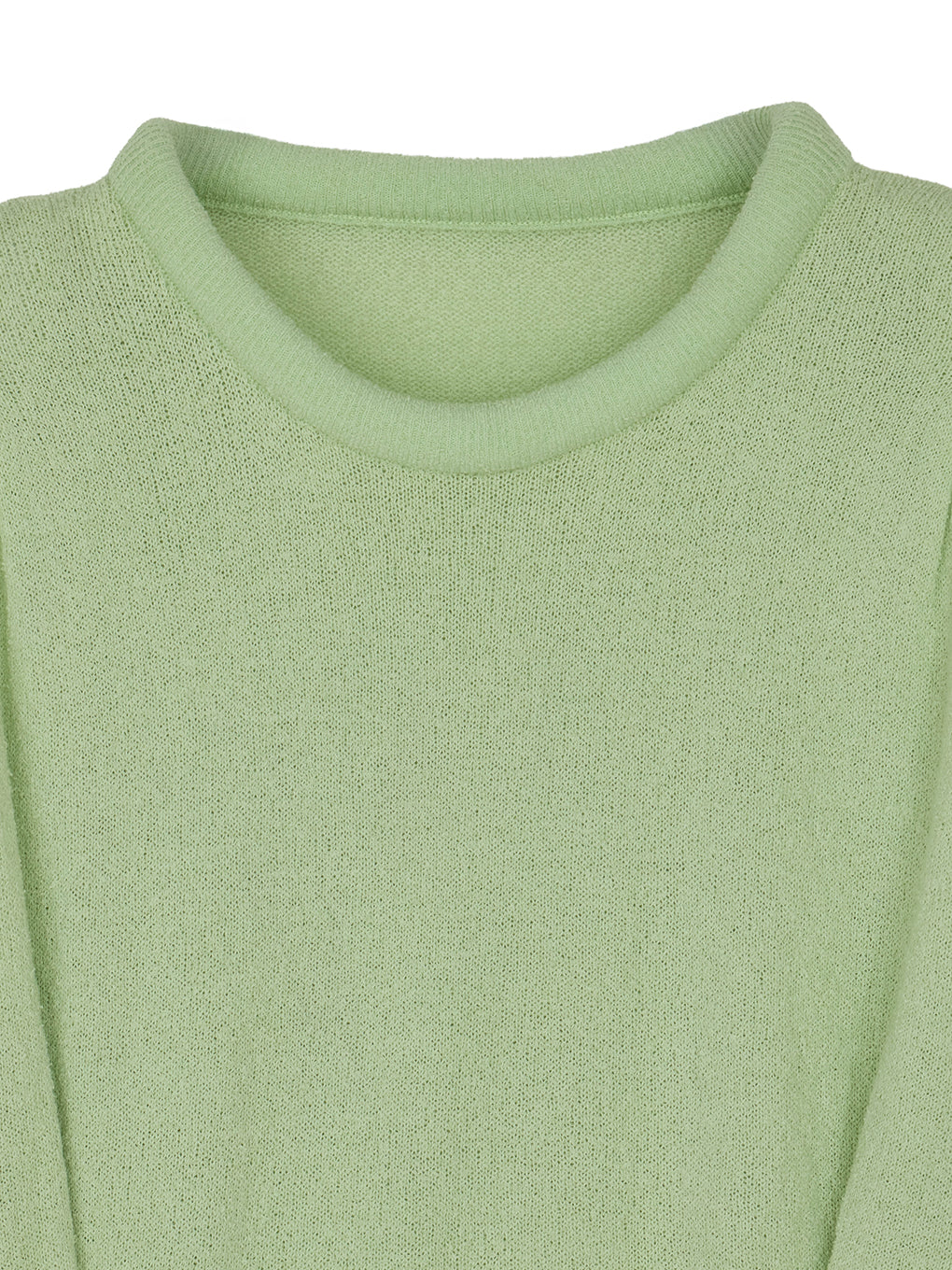 MARSHMALLOW NECK KNIT TOP