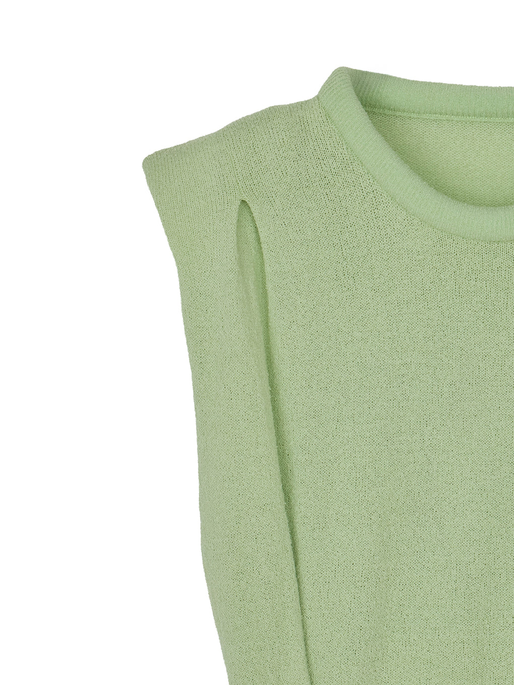 MARSHMALLOW NECK KNIT TOP