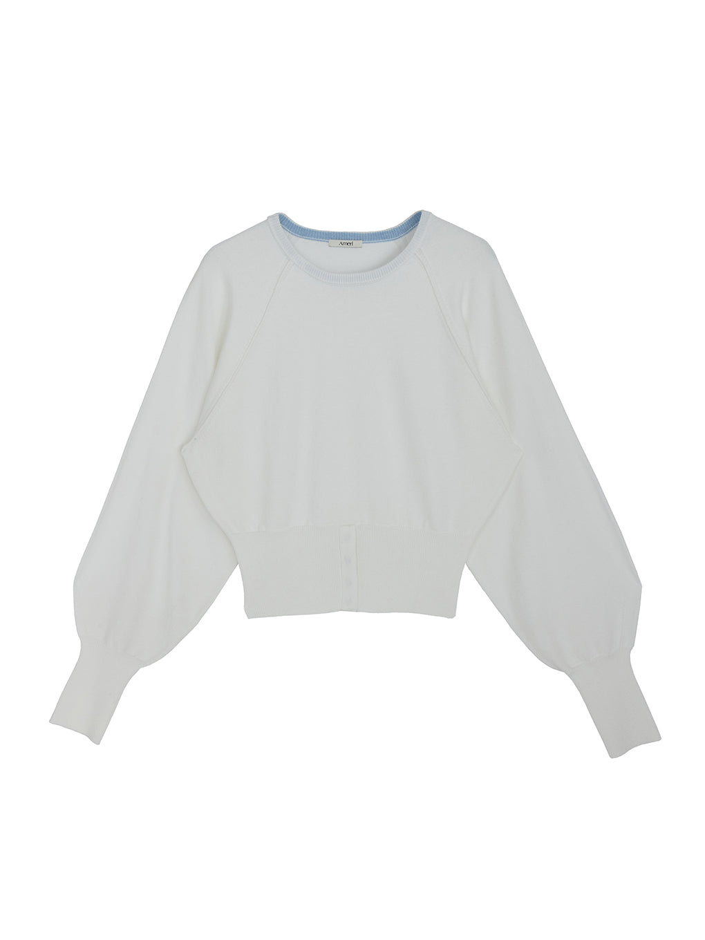 LOW BASIC WAIST STOP KNIT TOP