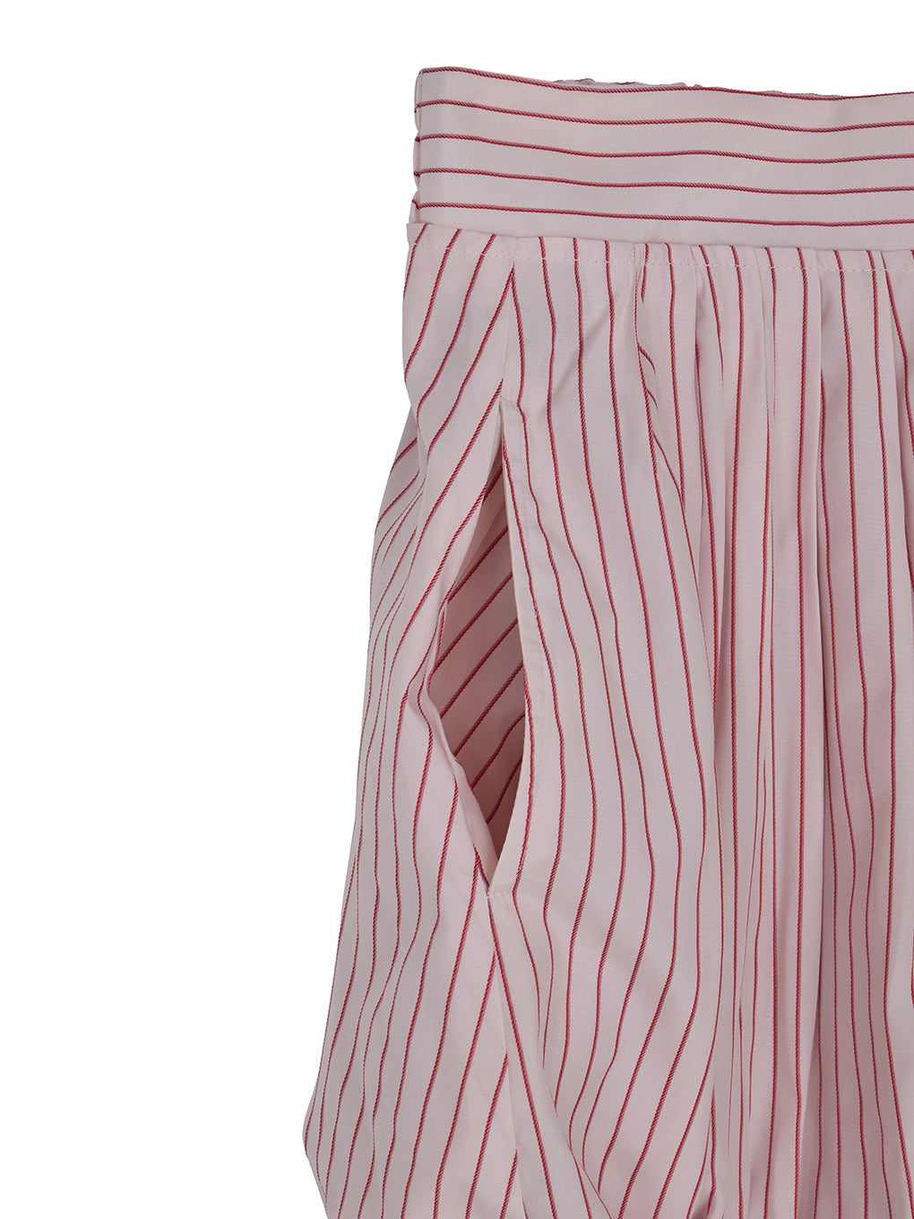 PINSTRIPE PUMPKIN PANTS