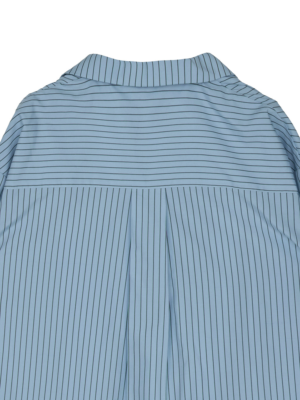 PINSTRIPE JACKET DETAIL SHIRT