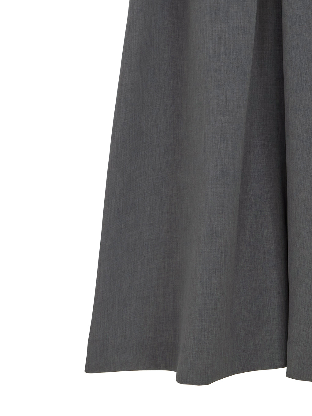 BELT SET TUCK FLARE SKIRT