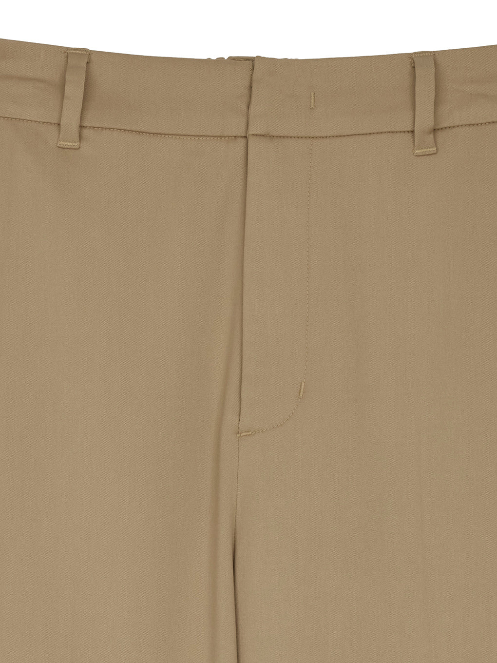 HEM TUCK STRAIGHT WIDE PANTS