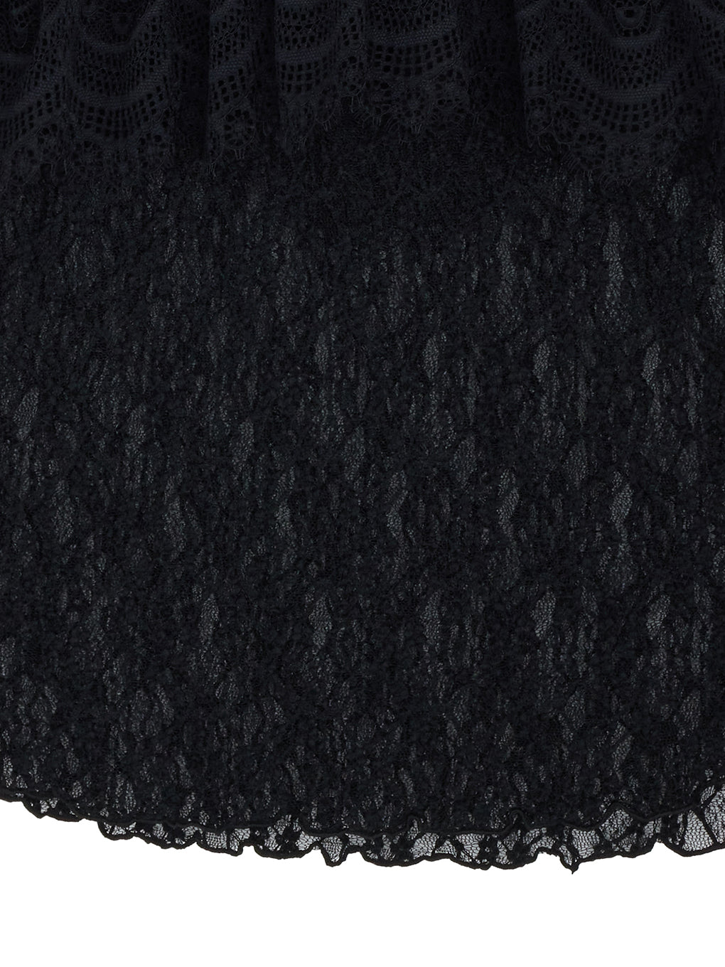 CUT LACE BUSTIER SET TOP