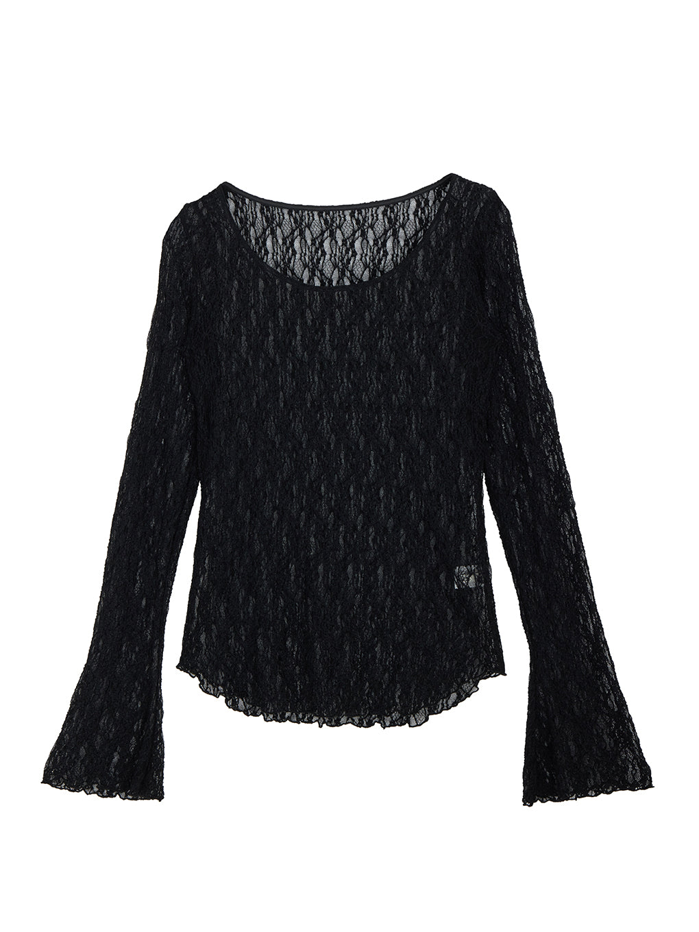 CUT LACE BUSTIER SET TOP