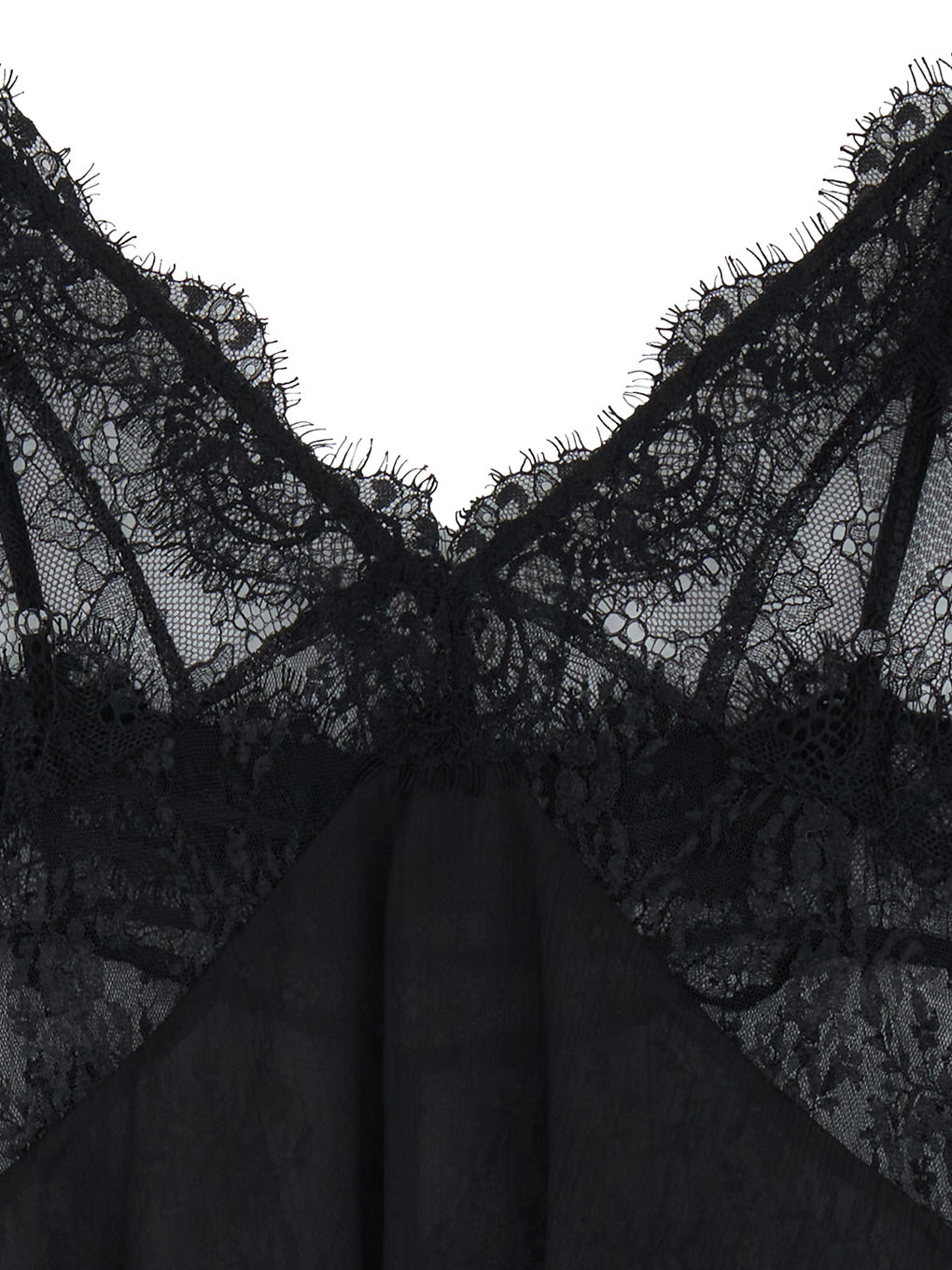 AIRY SHEER LACE CAMISOLE