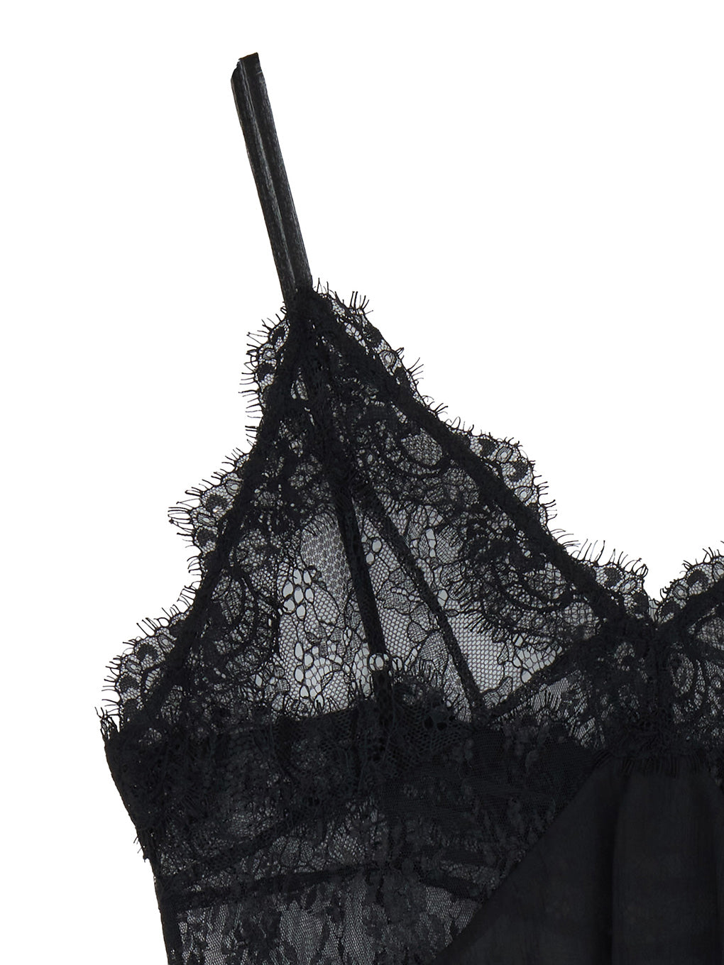 AIRY SHEER LACE CAMISOLE