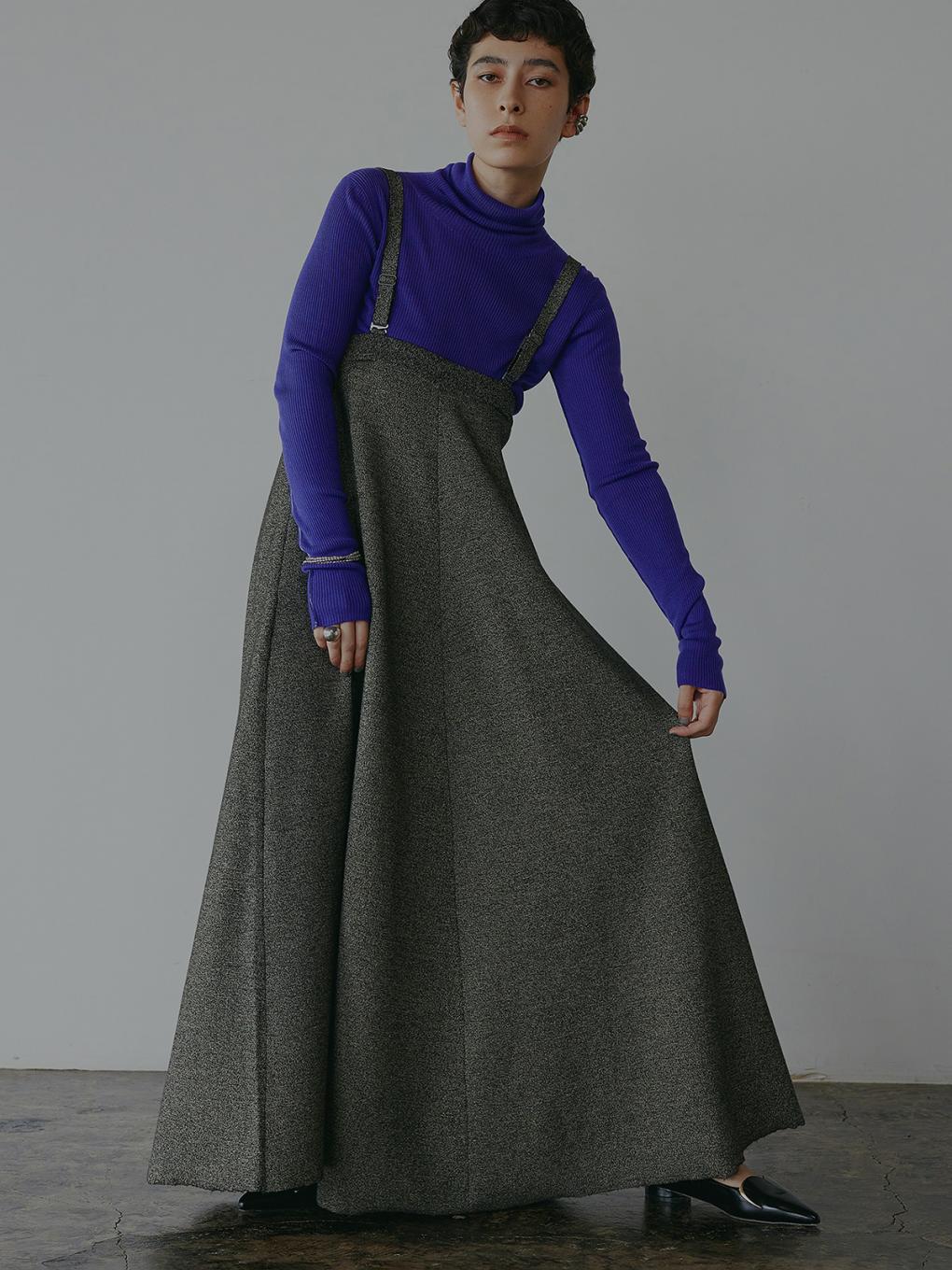 Anandamide long 嵌め dress
