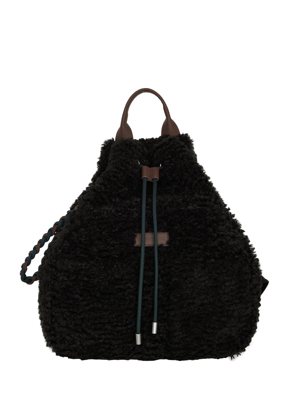HUNTER×Ameri BOUCLE DRAWSTRING BACKPACK