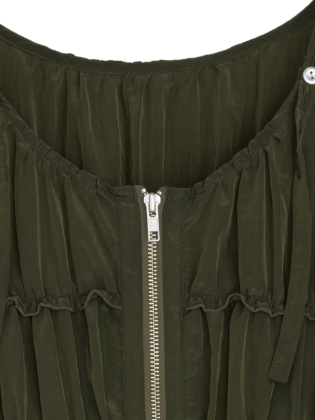 UTILITY BALLOON ZIP DRESS