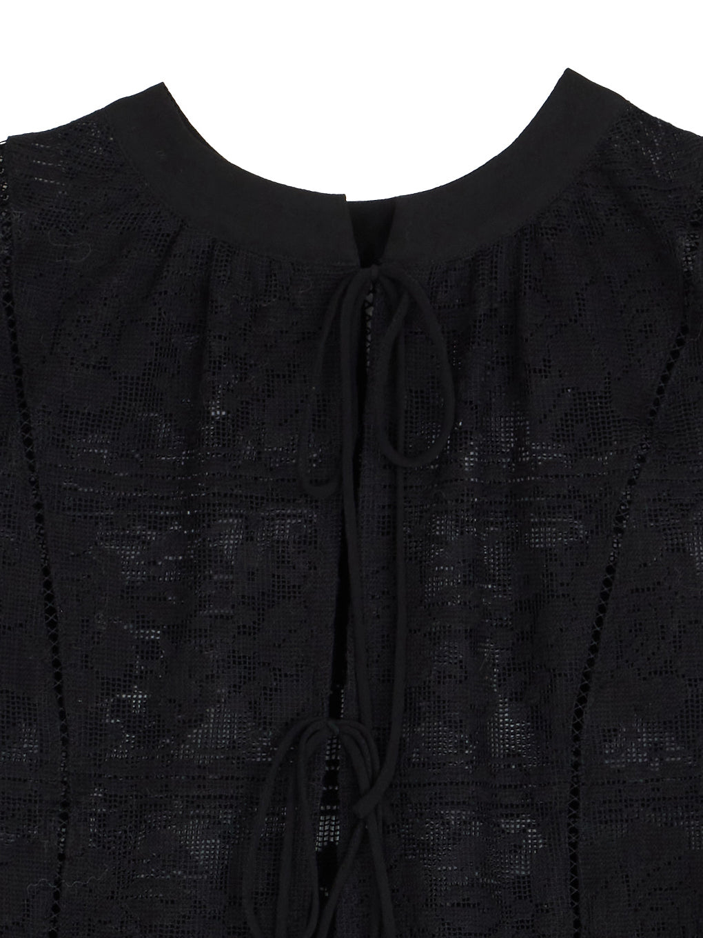 2WAY LACE PEPLUM BLOUSE